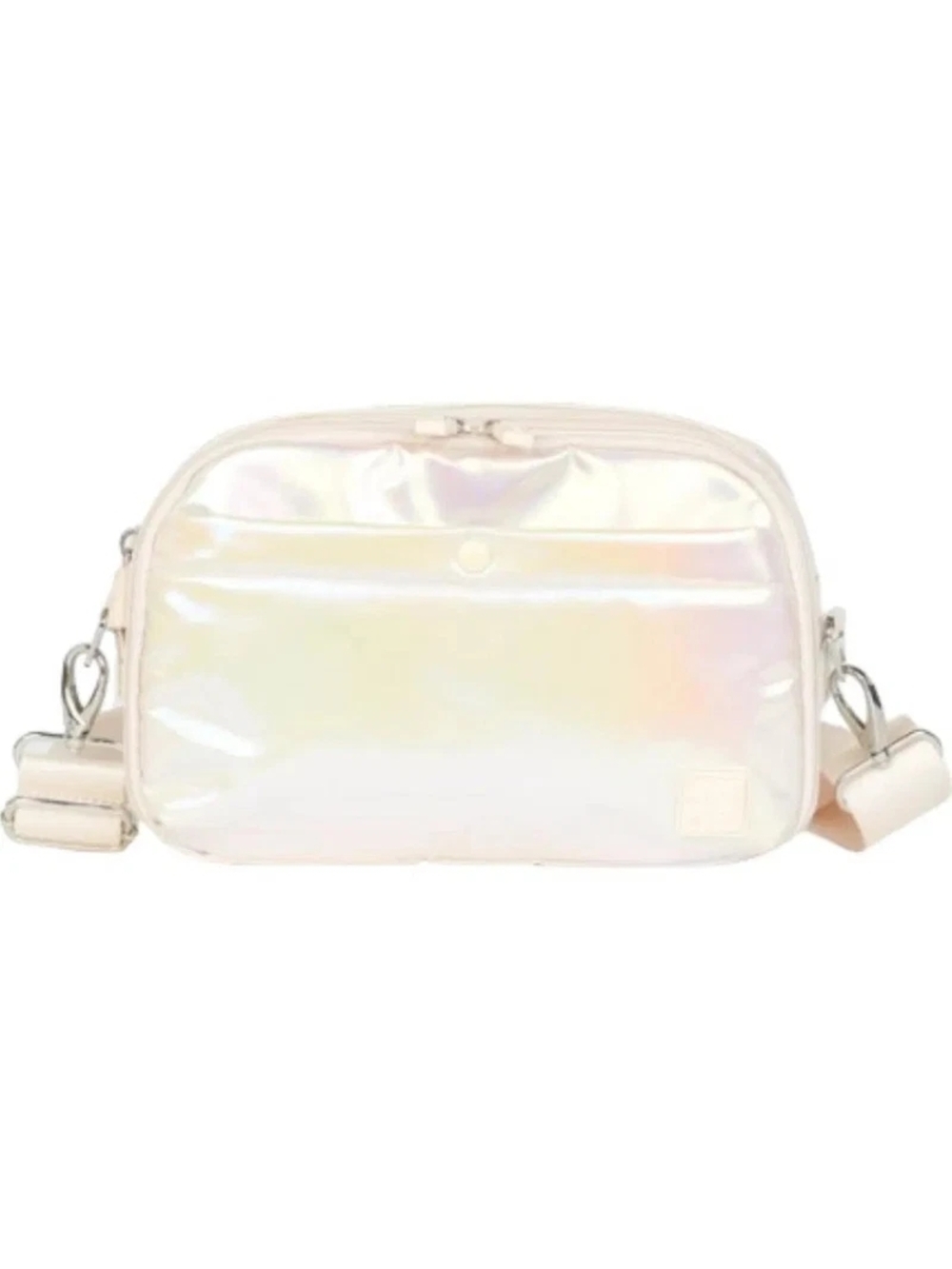 Iridescent Shimmer Crossbody Convertible Bag - Picture 3 of 10
